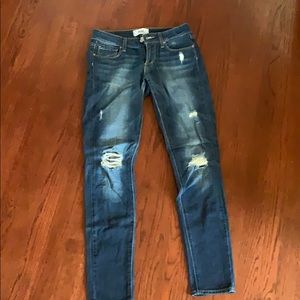 Paige jeans. Skinny. Size 25. Low rise.